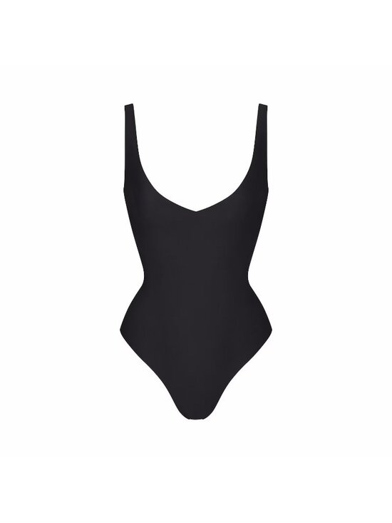 SKIMS Tops - NWT SKIMS BODY PLUNGE BODYSUIT ONYX SZ XL